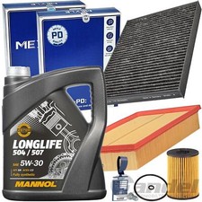 MEYLE+INSPEKTIONSPAKET+MANNOL 5W30 für SEAT ARONA SEAT IBIZA 5 VW POLO 6 1.6 TDI