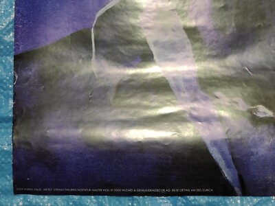 Jimi Hendrix Purple Haze Poster 24 x 36 Vintage 2000 Smoking