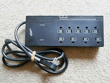 CCI 9 outlet ground/surge protector w/3 phone jacks PS-901FT-1