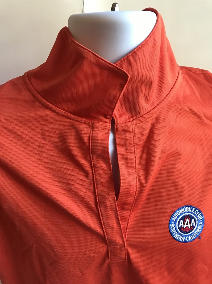 AAA AMERICAN AUTOMOBILE ASSOCIATION CLUB INSURANCE SOCal Polo Shirt Ladies XL sz View 2