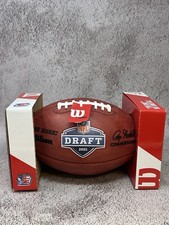 2021 NFL Draft Edition Authentic Wilson The Duke Leather Game Football