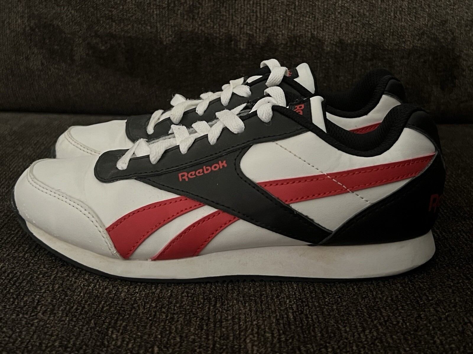 SAOLA Scarpe Reebok da ragazzo bianche rosse taglia 3