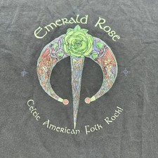 Emerald Rose Tank Top Womens XL Celtic, Ameri...