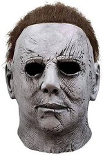 Deluxe Michael Myers Maske Halloween Latex Kopf Erwachsene Kostüm Horror Zombie