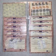 Creative Memories Lot - Energize 24 Photo Mats 6 Block Sticker Sheets