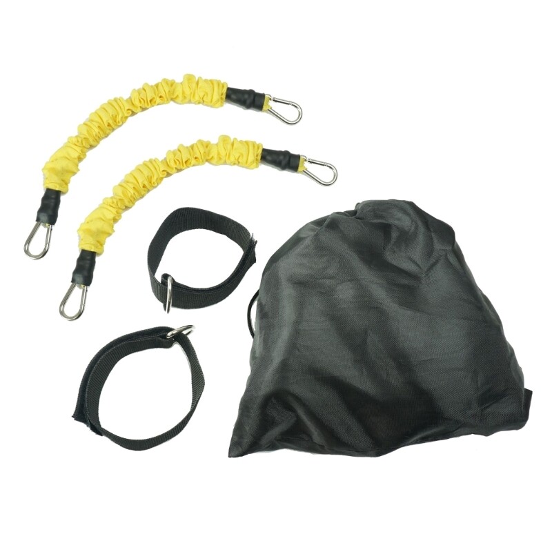 Gym Pull Rope Resistance Band Elastics Stretch Leg Ankle Belt Training