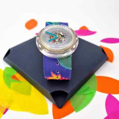 s518 1992 Vintage Pop Swatch VERUSCHKA, With Original Box  display picture 1