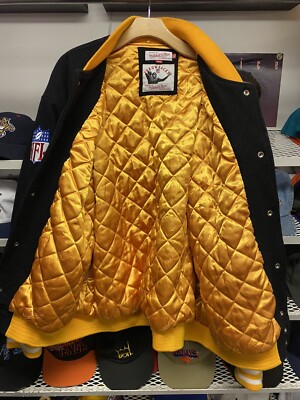 Vintage Mitchell & Ness Pittsburgh Steelers Throwback Wool Jacket