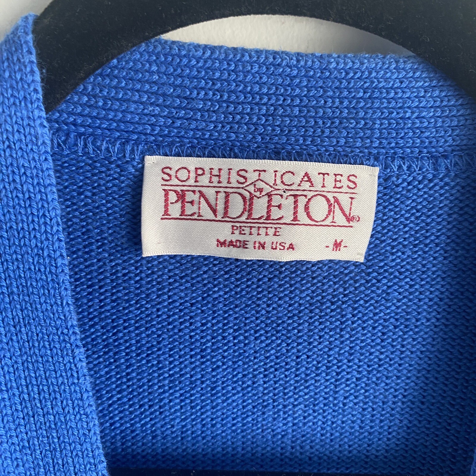 Vintage Pendleton Petite Medium Button Cardigan S… - image 10