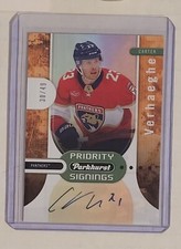 2024 UPPER DECK SPRING EXPO CARTER VERHAEGHE PRIORITY SIGNINGS 30/49 PS-CV
