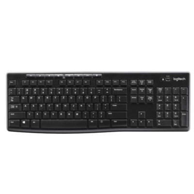 Logitech K270 Wireless Keyboard, kabellose Tastatur, Funk Tastatur, QWERTZ