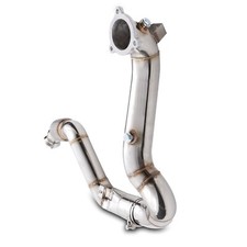 3" STAINLESS EXHAUST FRONT DOWNPIPE FOR MERCEDES A CLASS W176 1.6 2.0 13-18