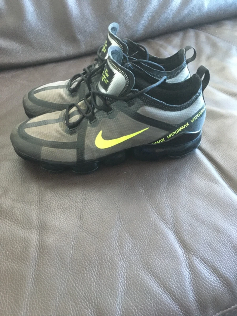 nike air vapormax black neon green eBay