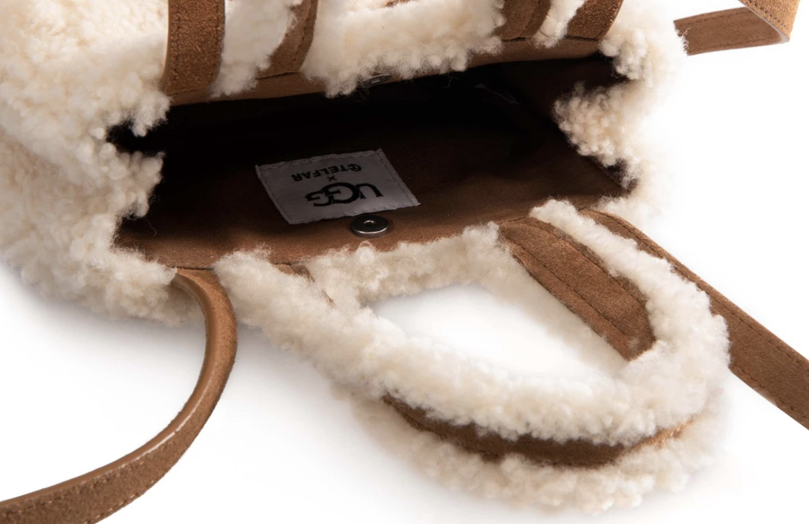 UGG x TELFAR Small Reverse Shopper - Natural | eBay UGG x TELFAR Small Reverse Shopper - Natural | eBay