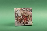 "Servietten \"Christmas Visit\" Ambiente Papierservietten 25X25 Cocktail Serviette"