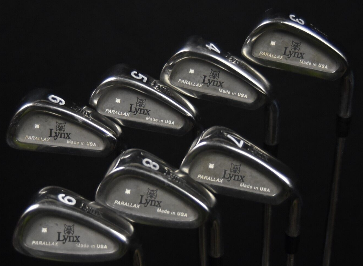 LYNX PARALLAX IRON SET 3 4 5 6 7 8 9 FLEX:REGULAR LENGTH:(5)38.5IN