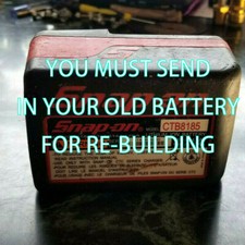 Battery Rebuild For Snap On 18 V Ctb8185 Upgrade To 5.0ah
