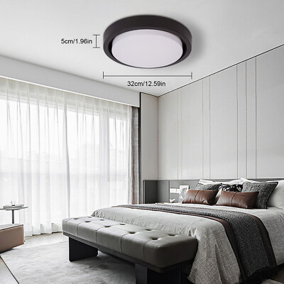 8W 12inch Modern Acrilic Chandelier LED Ceiling Light Room Pendant Lamp Fixture