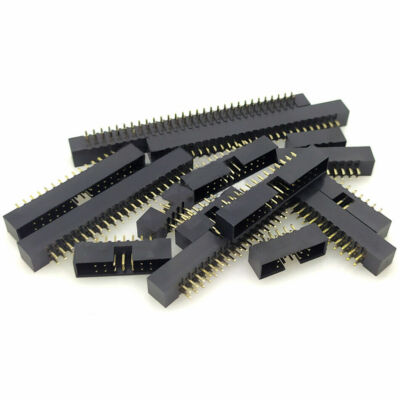 Box Header Straight PCB Connector Pitch 2.0mm DC3-6/8/10/12/14/16/18/20/30P-60P