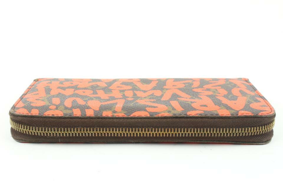 Louis Vuitton Stephen Sprouse Orange Graffiti Zippy Wallet Long