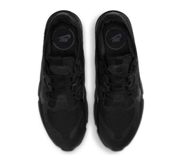 Nike Air Max Triple Black Sneakers InfinityTwo Model Trainers Running ...