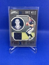 2021 Playbook Davis Mills Next Up Rookie Jersey RC #NXT-DMI Texans O551