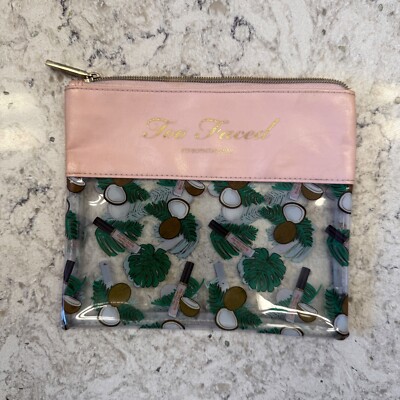 Pre- Owned Too faced make-up bag - born this way