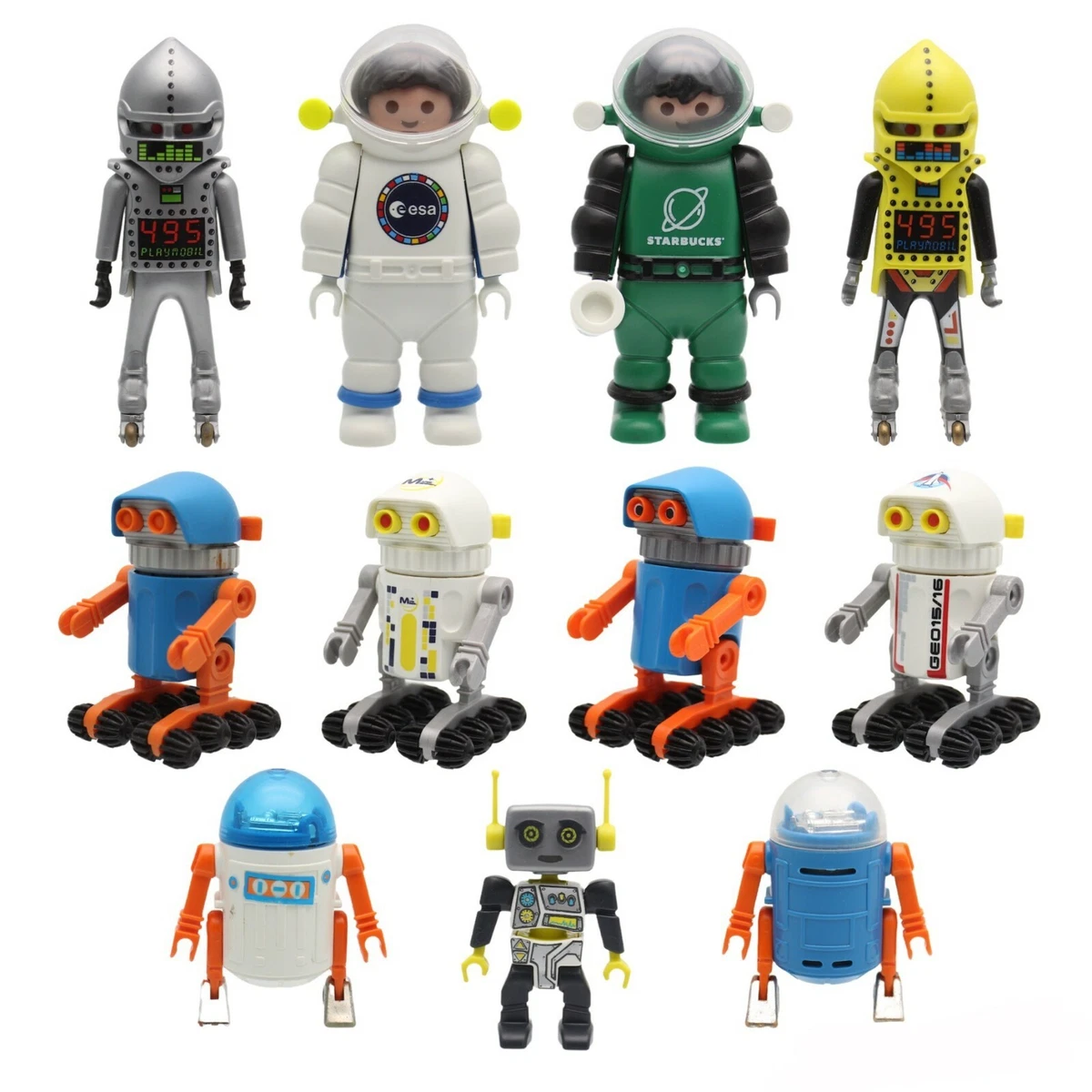 Playmobil Space Astronaut Starbucks Esa Space Roboter Droid