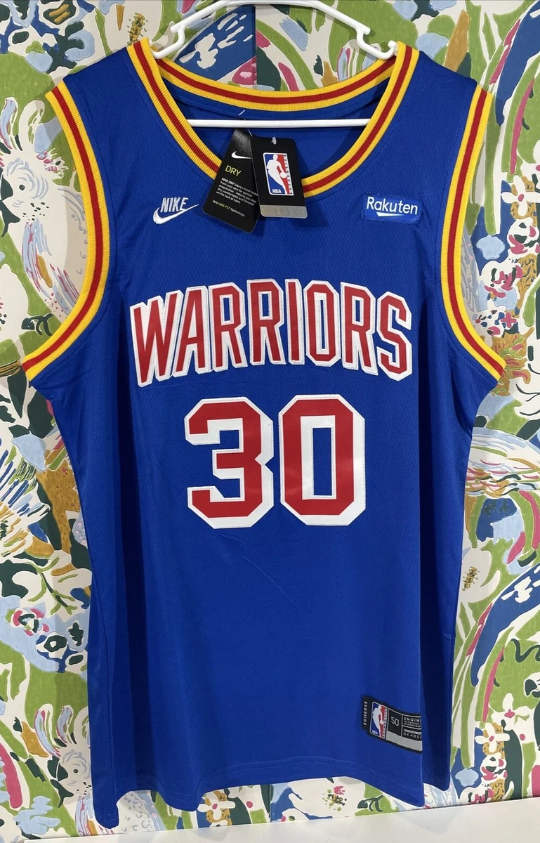 Men's Nike Golden State Warriors No30 Stephen Curry White NBA Swingman Association Edition Jersey