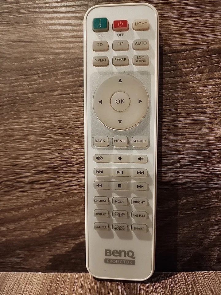 Auténtico control remoto para proyector BENQ *probado y funcionando* (456) Foto 2 de 3
