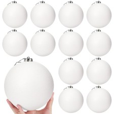12 Pcs 6 Inch Large Christmas Ball Ornaments Glitter Extra Large Christmas Or...