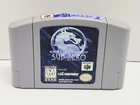 Mortal Kombat Mythologies: Sub-Zero Nintendo 64 N64 Authentic Tested