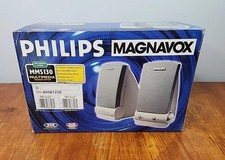 Philips Magnavox MMS130 Multimedia Speaker System Computer Speakers New in Box