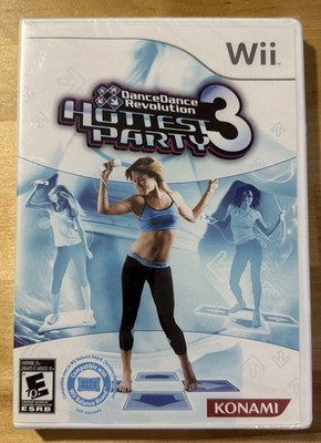 Wii Dance Dance Revolution Hottest Party 3 - Konami - New/Factory Sealed
