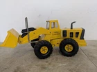 Vintage Mighty Tonka Front End Loader #3920 Pressed Steel 1970's Backhoe Truck