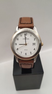 dugena wr 50 Quartz Herrenarmbanduhr Mit Datumsanzeige