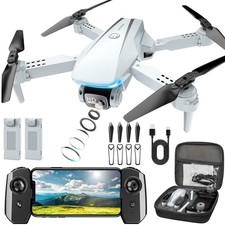 Drone with - Drones for Adults with 2 Batteries, Carrying Case, 1080P HD Fold...