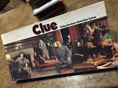VINTAGE Clue COMPLETE Parker Brothers 1979 Classic Detective Board Game