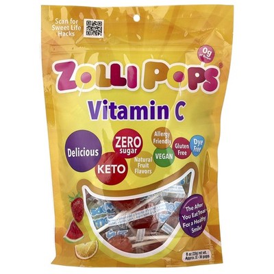 Vitamin C Pops, Approx. 32 - 36 Pops, 8 oz (226 g)