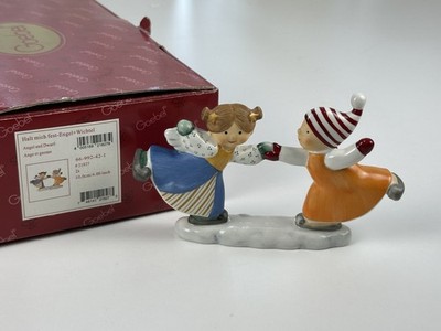 Goebel Figur 66 992 Halt mich fest Engel + Wicht 10 cm. Top Zustand