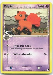 Vulpix (Delta Species) 70/101 Dragon Frontiers Common