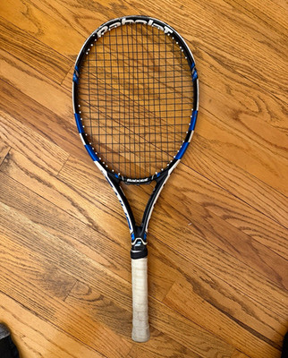 Used Babolat Pure Drive Lite GT FSI Racket 100 sqin Grip 4 1/2 RPM Blast String