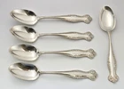 5 Towle CANTERBURY Sterling Silver 5 3/4" Teaspoons - 162g