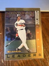 Barry Bonds 1998 Donruss Longball Leaders Insert #4 San Francisco Giants /5000