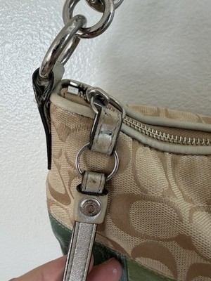 COACH VINTAGE Y2K SIGNATURE ~ 🌈 RAINBOW ~ MINI SHOULDER BAG