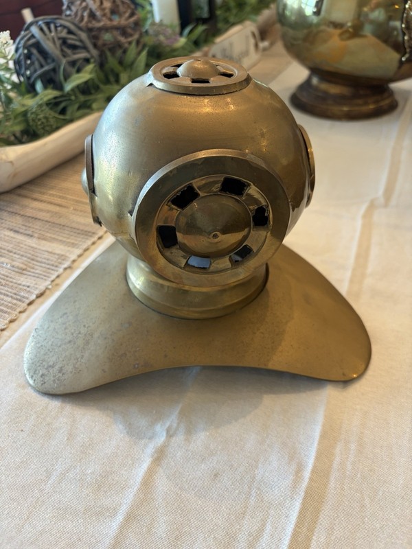 Divers Helmet Brass (Heavy) Decor Nautical