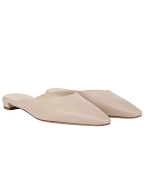 Vince Women's Ana Leather Slip on Pointed Toe Mule, Sand Leather, Size 11, NWT
