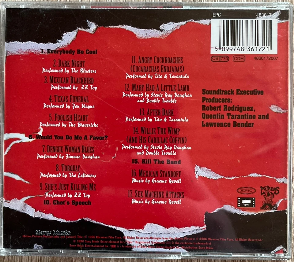 From Dusk Till Dawn (OST), CD Sampler 1996, Soundtrack Country Blues Pop Rock - Bild 3 von 4