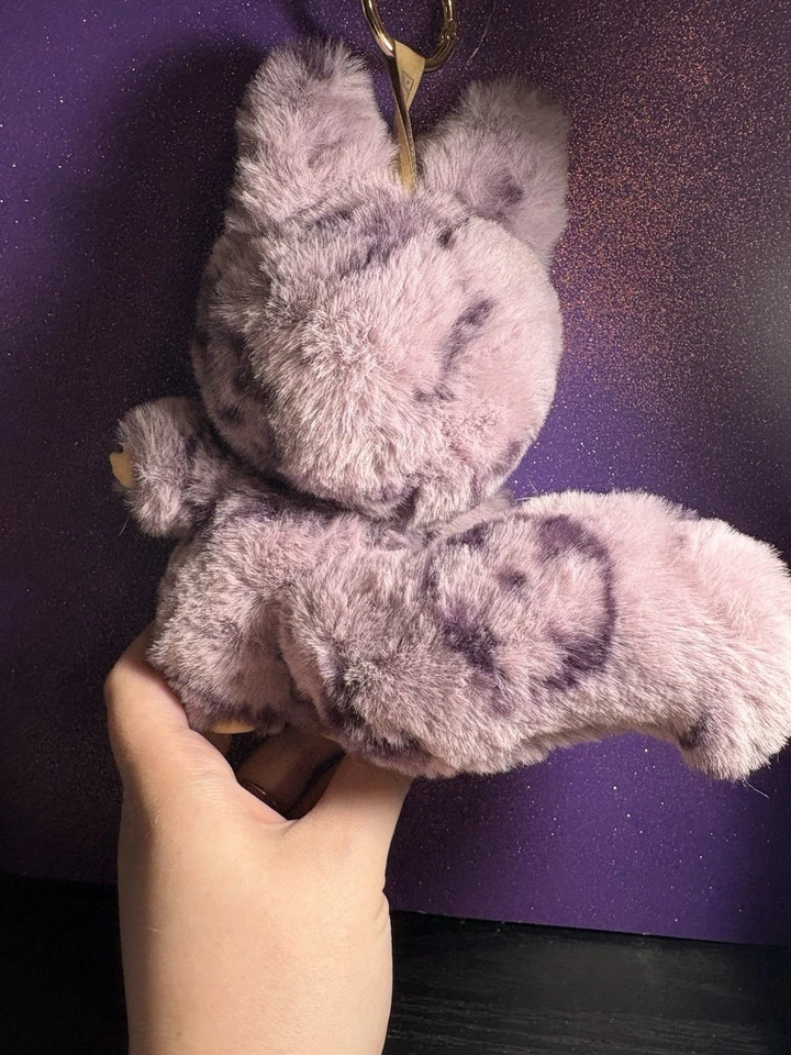 Purple Custom Fox Labubu. Hand Sewn Fabric. Sticker Face! Louis Vuitton - Image 2 of 4