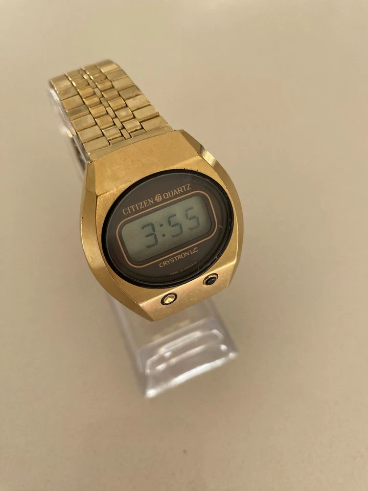 CITIZEN QUARTZ CRYSTRON LC 60-7061 Digital Watch Japan - image 2 of 4